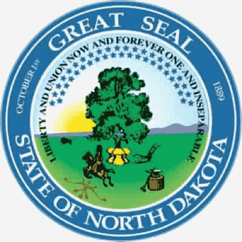 Seal of the state of North Dakota